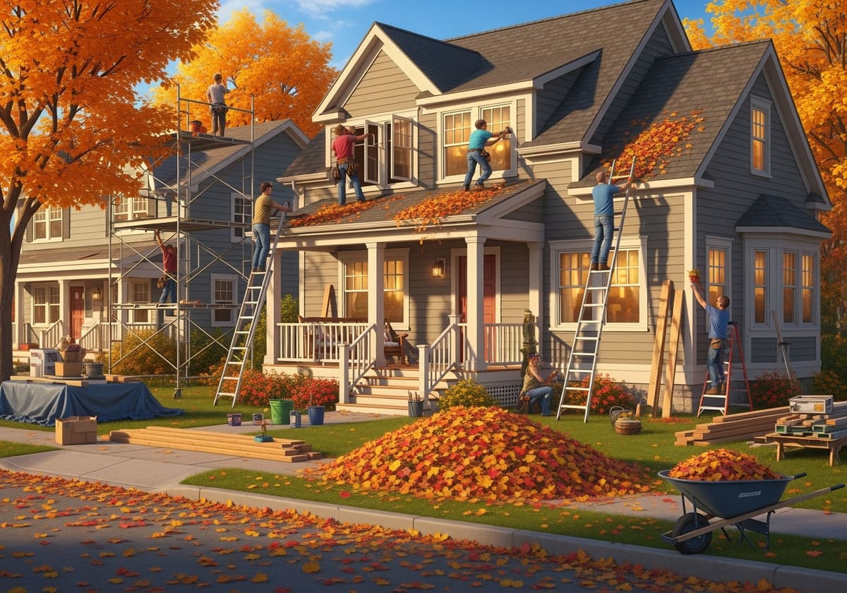 Preparing Your Home for Winter: Fall Construction Projects That Pay Off